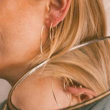 Load image into Gallery viewer, 50mm Hoop Earrings
