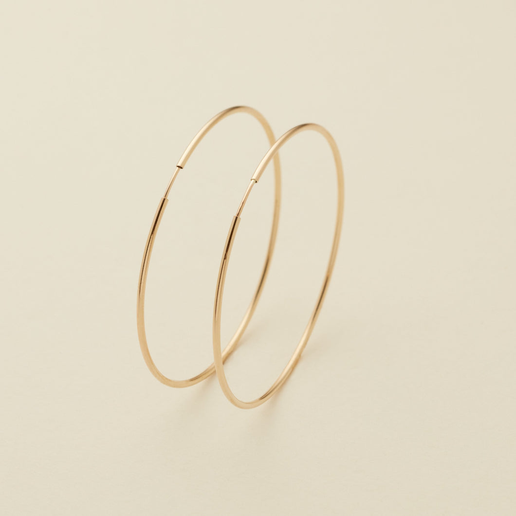 50mm Hoop Earrings