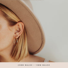 Load image into Gallery viewer, Maude Hoop Earrings
