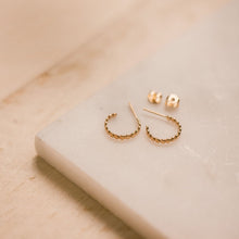 Load image into Gallery viewer, Poppy Hoop Earrings
