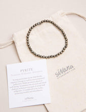 Load image into Gallery viewer, Pyrite Mini Energy Gemstone Bracelet
