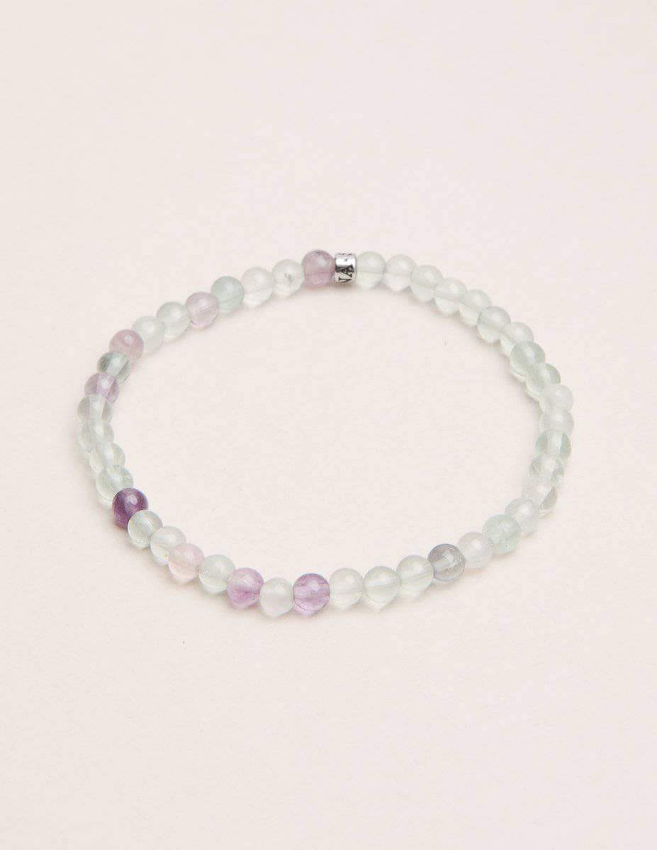 Rainbow Fluorite Mini Energy Gemstone Bracelet