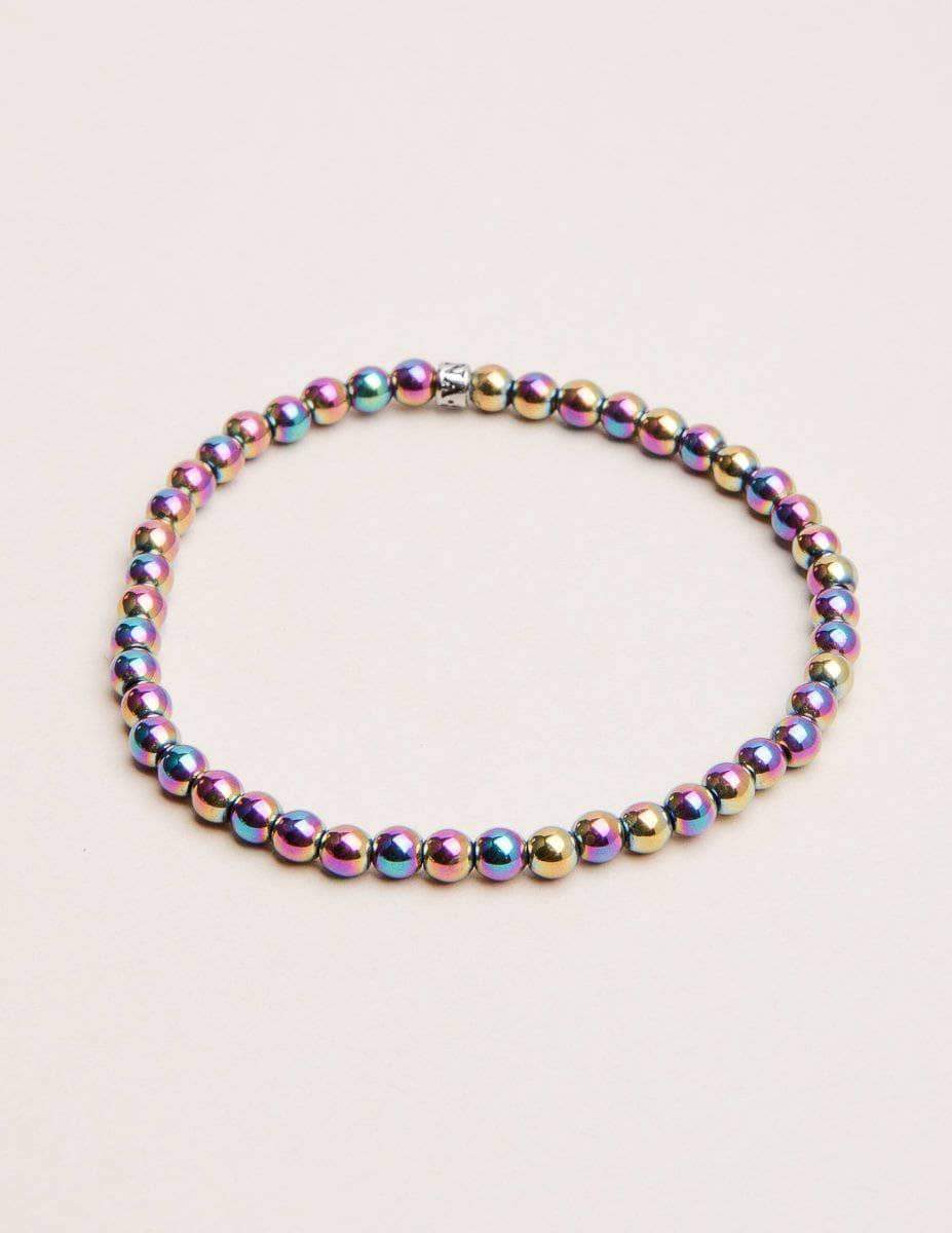 Rainbow Hematite Mini Energy Gemstone Bracelet