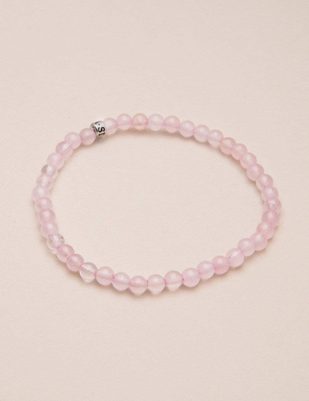 Mini Gemstone Rose Quartz Bracelet